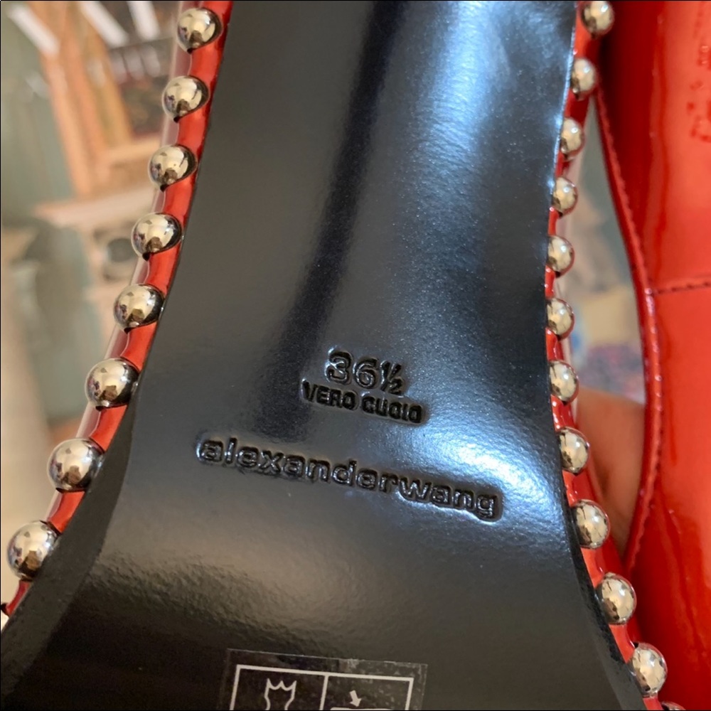 SOLD Alexander Wang Rie Studded Pumps Heels - Picture 15 of 15